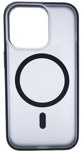 Чехол для iPhone 14 Pro матовый с MagSafe Черный 250_100_534091