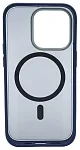 Чехол для iPhone 14 Pro матовый с MagSafe Синий 250_100_534078