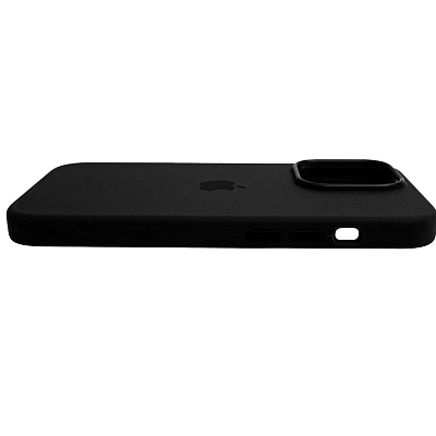 Силиконовый чехол для iPhone 14 Pro Черный 400_400_532604