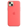 Чехол Apple iPhone 15 Silicone Case with MagSafe - Guava 100_100_761740