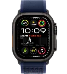 Часы Apple Watch Ultra 2 49mm Black Titanium Case GPS+Cellular Trail Loop Blue M/L 250_100_191327