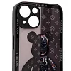 Чехол с мишкой для iPhone 13 Коричневый 100_100_132506