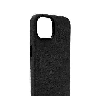 Чехол из алькантары для iPhone 14 с MagSafe Серый 400_400_124986