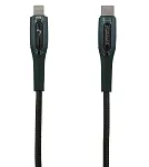 Кабель Usams USB-C/Lightning усиленный 1.2м (зеленый) 250_100_339438