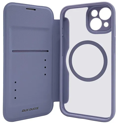 Чехол-книжка DD Skin X Pro с MagSafe для iPhone 14 Фиолетовый 250_100_535179