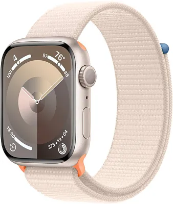 Часы Apple Watch Series 9 41mm Aluminium Case Sport Loop Starlight 400_400_110726