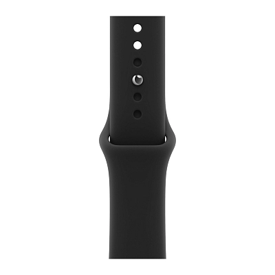 Часы Apple Watch Series 12 46mm Aluminium Case GPS Black Sport Band Black M/L 400_400_851742