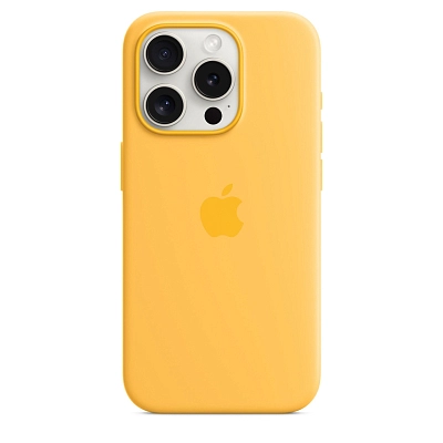 Чехол Apple iPhone 15 Pro Max Silicone Case with MagSafe -  Sunshine 400_400_761707