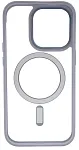 Чехол прозрачный с цветным бортиком MagSafe iPhone 14 Pro Голубой 250_100_535013