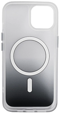 Чехол для iPhone 14 с MagSafe матовый градиент Черный 400_400_534268