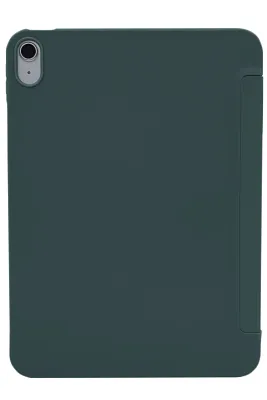 Чехол-книжка для iPad Air 4/5 10.9 3 загиба без рамки Темно-зеленый 400_400_125550