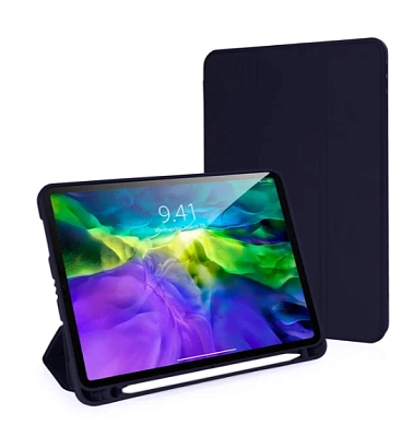 Чехол-книжка для iPad Pro 11 M4 Gurdini Milano Series - Midnight Blue 400_400_707857
