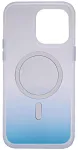 Чехол для iPhone 14 Pro с MagSafe матовый градиент Синий 250_100_534133