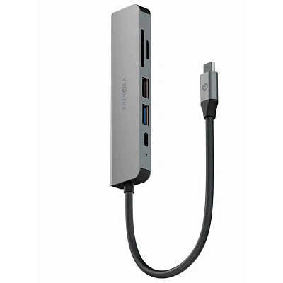 USB-концентратор EnergEA AluHub HD3 (6in1) 400_400_552418