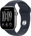 Часы Apple Watch Series 12 46mm Aluminium Case GPS Space Gray Sport Band Navy Blue M/L 250_100_851737