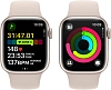 Часы Apple Watch Series 9 45mm Aluminium Case Sport Band Starlight M/L 100_100_640306