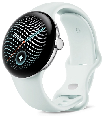 Часы Google Pixel Watch 5 45mm WiFi Polished Silver/Fog 400_400_847049