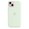 Чехол Apple iPhone 15 Plus Silicone Case with MagSafe -  Soft Mint 100_100_532811