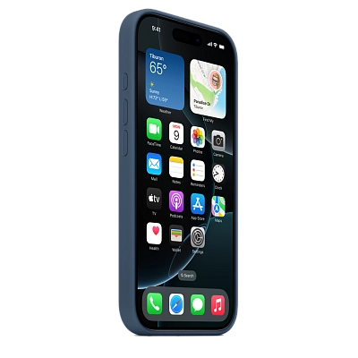Чехол Apple iPhone 16 Pro Silicone Case with MagSafe - Denim 400_400_641806