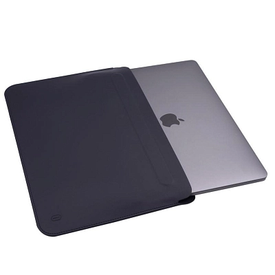 Чехол для MacBook 16.2 WiWU Skin Pro Slim Stand Sleeve с подставкой Blue 400_400_642294