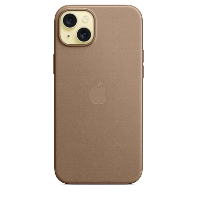 Чехол Apple iPhone 15 Plus FineWoven Case with MagSafe - Taupe 400_400_641478