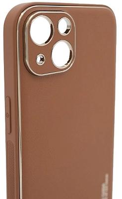 Чехол DD Yolo Series для iPhone 14 Коричневый 400_400_533268