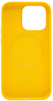 Силиконовый чехол для iPhone 14 Pro с MagSafe Желтый 400_400_532553