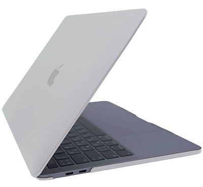 Чехол для MacBook Pro 16.2 DDC Carbon Fiber Textured (белый) 400_400_130423