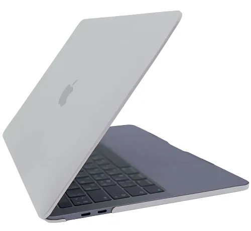 Чехол для MacBook Pro 16.2 DDC Carbon Fiber Textured (белый) 250_100_130423