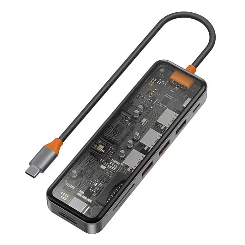 USB-концентратор WiWU Type-C Hub 7в1 CB007 250_100_118858