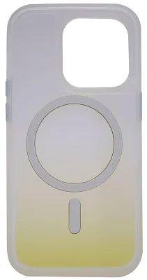 Чехол для iPhone 14 Pro с MagSafe матовый градиент Желтый 400_400_534123