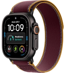 Часы Apple Watch Ultra 4 49mm Titanium Case Black / Trail Loop Burgundy S/M 250_100_852668