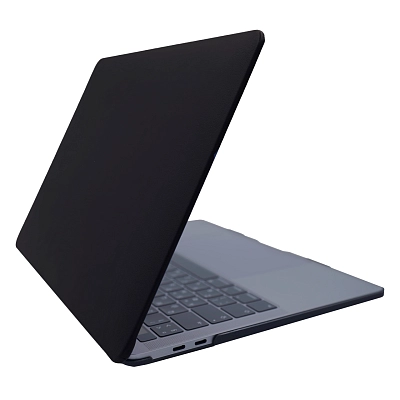 Кожаный чехол DDC PU Skin на MacBook Pro 14.2 Черный 400_400_131086