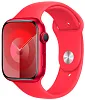 Часы Apple Watch Series 9 45mm Aluminium Case Sport Band Red S/M 100_100_110563