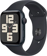Часы Apple Watch Series SE 2024 44mm Aluminium Case GPS Sport Band Midnight S/M 500_191_640555