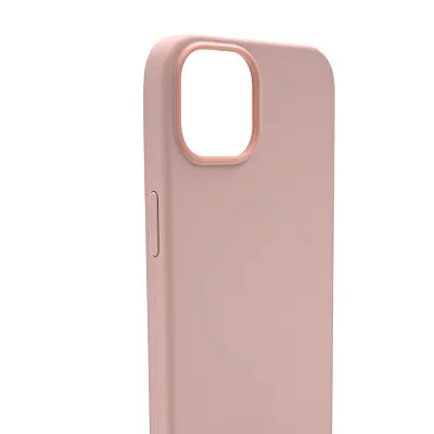 Силиконовый чехол для iPhone 14 с MagSafe Розовый 400_400_122298