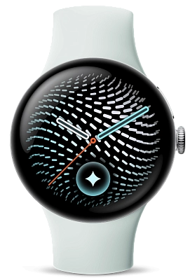 Часы Google Pixel Watch 5 45mm WiFi Polished Silver/Fog 400_400_847050