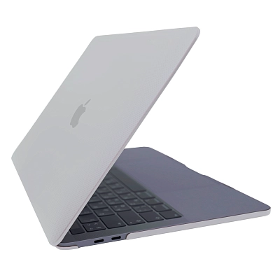 Чехол для MacBook Air 13.6 DDC Carbon Fiber Textured (белый) 400_400_130426