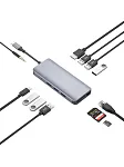 USB-концентратор WiWU ALPHA 12 in 1 USB-C Hub 250_100_118847