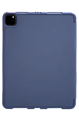 Чехол-книжка для iPad Pro 12.9 3 загиба силиконовый с рамкой Синий 400_400_125939