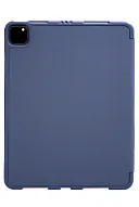 Чехол-книжка для iPad Pro 12.9 3 загиба силиконовый с рамкой Синий 500_191_125943