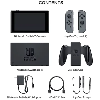 Игровая приставка Nintendo Switch Grey 400_400_375885
