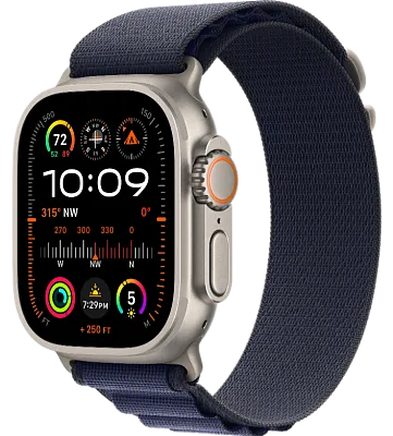 Часы Apple Watch Ultra 2 49mm Titanium Case GPS+Cellular Alpine Loop Navy S 400_400_191409