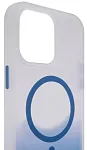 Чехол для iPhone 14 Pro Max с MagSafe матовый градиент Синий 250_100_534003