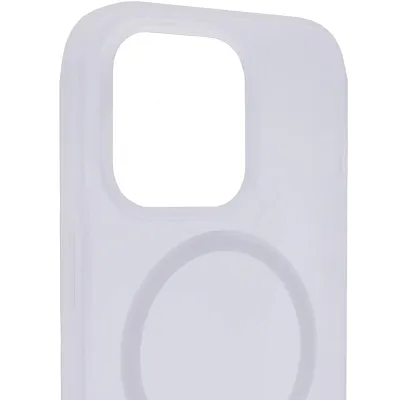 Чехол для iPhone 14 Pro матовый с MagSafe Прозрачный 400_400_534075