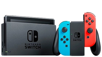 Игровая приставка Nintendo Switch Neon Blue/Neon Red 400_400_626770