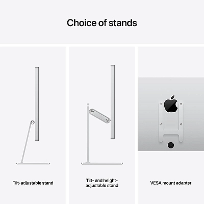 Монитор Apple Studio Display 5K 27 Nano-texture glass Tilt Adjustable Stand Silver (MFF14) 400_400_728899