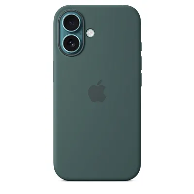 Чехол для iPhone 16 Silicone Case with MagSafe - Lake Green 400_400_534784