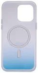 Чехол для iPhone 14 Pro Max с MagSafe матовый градиент Синий 250_100_534001