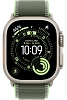 Часы Apple Watch Ultra 3 49mm Titanium Case Natural / Trail Loop Green/Neon S/M 100_100_641020